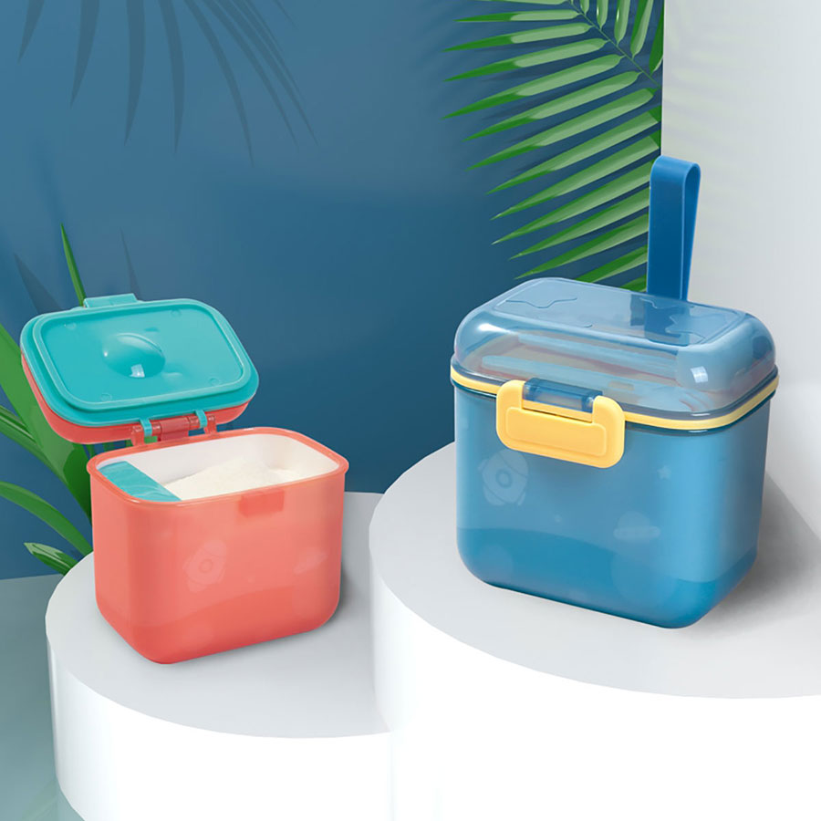 貝比便攜式奶粉盒(大