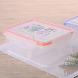 小號雙格密封飯盒