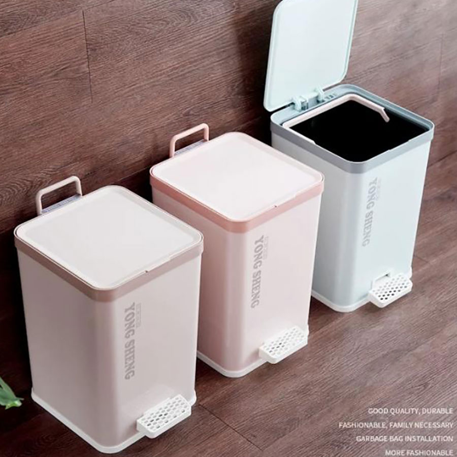 個(gè)性方形衛(wèi)生桶(中號/