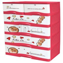 章魚(yú)燒五層柜（雙鎖）