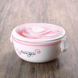 心形大號(hào)便當(dāng)盒 （簡(jiǎn)裝）