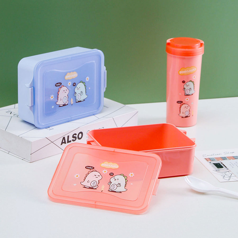 便當盒+400CC手提杯