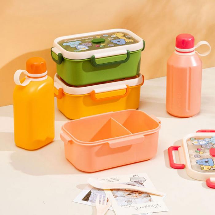 尚趣長方單層分格飯盒