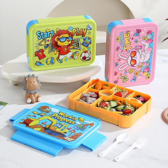 星樂(lè)分格密封便當(dāng)盒1335ml